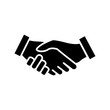© deny - Hand Shake icon vector trendy design