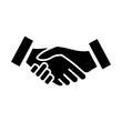 © deny - Hand Shake icon vector trendy design