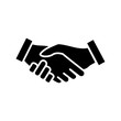© deny - Hand Shake icon vector trendy design