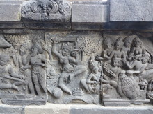 Stone Carving At Indonesian Temple