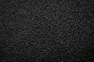 Wall Mural - Luxury black leather texture background