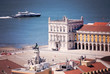 Lisbon Portugal Harbourfront Praça do Comércio
