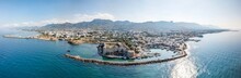 Sea Port And Old Town Of Kyrenia (Girne) Is A City On The North Coast Of Cyprus.