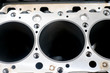 Aluminum block car engine cylinders