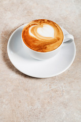 Wall Mural - cup of cappuccino