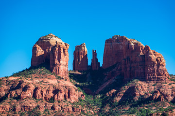 Wall Mural - View of the Cathedral Rock in Sedona Arizona