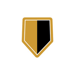Fototapete - shield icon vector design symbol