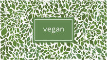 Green Leaves Label Background Suitable For Vegan Products, Beauty Or Food. Vector Illustration.