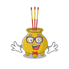 Sticker - cartoon character of Geek chinese incense design