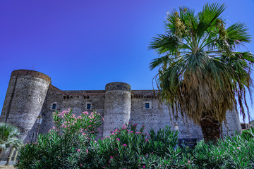 Canvas Print - The Castello Ursino  in Catania