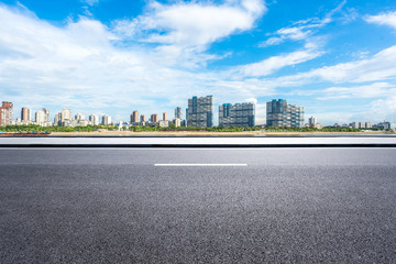 Wall Mural - road in city