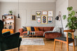 © Photographee.eu - Modern scandinavian apartment with trendy furniture, real photo