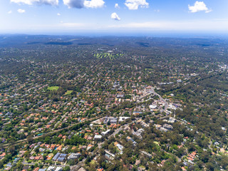 Wall Mural - City of Sydney suburbs