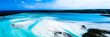 Bahamas aus der Luft - Panorama