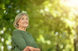 © aletia2011 - Happy senior beautiful woman in spring park