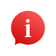 © DG-Studio - Information sign icon. Info speech bubble. Vector stock illustration.