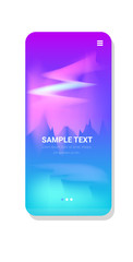 Poster - dynamical colored forms abstract background gradient banner fluid color template modern graphic elements smartphone screen online mobile app copy space vertical vector illustration