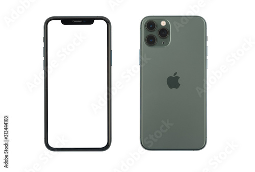 Bangkok Thailand Jan 5 2020 Studio Shot Of Smartphone Iphone