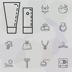 Poster - hand cream icon. beauty, make up, cosmetics icons universal set for web and mobile