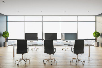 Poster - Creative coworking office interior