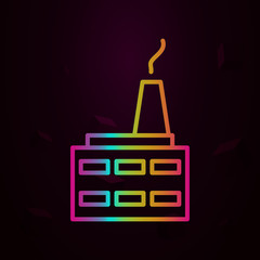 Poster - shop nolan style icon. simple thin line, outline vector of building landmarks icons for ui and ux, w