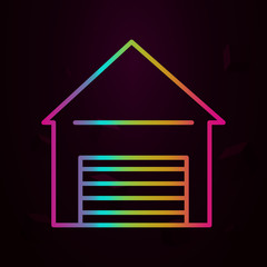 Aufkleber - lighthouse nolan style icon. Simple thin line, outline vector of building landmarks icons for ui and ux, website or mobile application