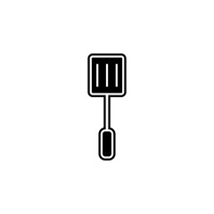 Poster - kitchen spatula icon. Simple glyph, flat vector of kitchen icons for ui and ux, website or mobile application