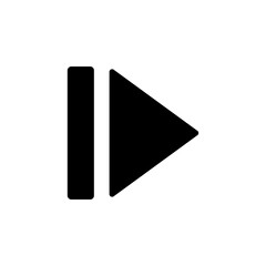 Poster - Arrow right icon. Simple pointer icons for ui and ux, website or mobile application