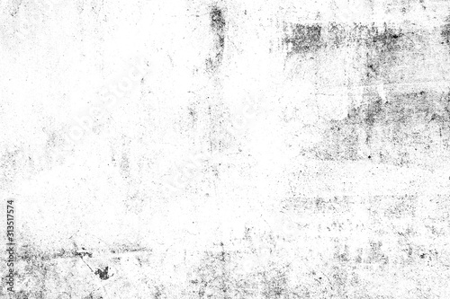 Cuadros en Lienzo Abstract texture dust particle and dust grain on white background