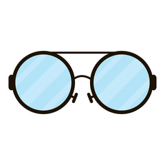 Poster - eyeglasses optical accessory isolated icon