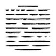 © mazhuzha - Set of thirty vector hand created dry marker brushes. Easy to use. There are all of them on brushes panel.