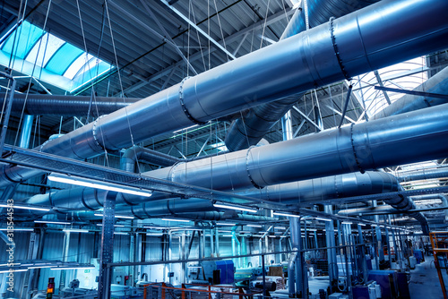 Fotomural Air conditioning of buildings