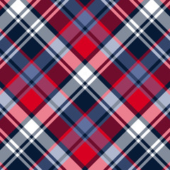 Wall Mural - seamless plaid checkered vector pattern.