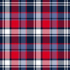 Wall Mural - seamless plaid checkered vector pattern.
