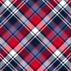 Wall Mural - seamless plaid checkered vector pattern.