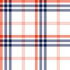Wall Mural - seamless plaid checkered vector pattern.