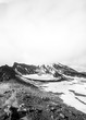Schwarz-Weiß Poster Berge, minimalistischer Stil, skandinavische Einrichtung