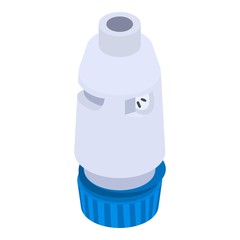 Poster - Inhaler icon. Isometric of inhaler vector icon for web design isolated on white background