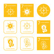 © Irina 27 - Clean Energy Icon Set. Linear and Flat Style Icons