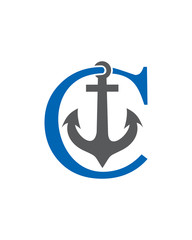 Sticker - C Anchor Logo