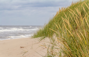 Poster - beach scenery at Spiekeroog