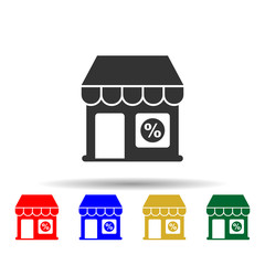 Poster - Online marketing, promotion multi color style icon. Simple glyph, flat vector of online marketing icons for ui and ux, website or mobile application