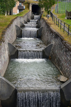 River, Flod, Bäck Fountain In The , åre, Jämtland,sweden,sverige