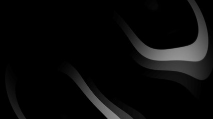 Poster - Abstract digital motion waves in white color. Loop video animation.