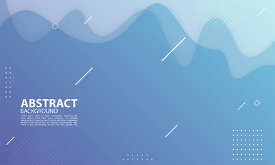 Wall Mural - abstract background with blue color. designed for web, banner, template, cover, etc. suitable for yo