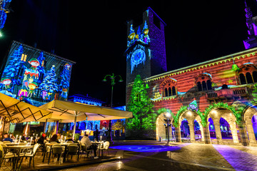 Como, luci di Natale in centro storico