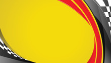 Racing Speed Yellow Background.