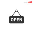 © Mussyayin - Open Icon Sign Design Illustration