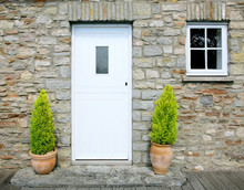 Traditional Stone Cottage Door