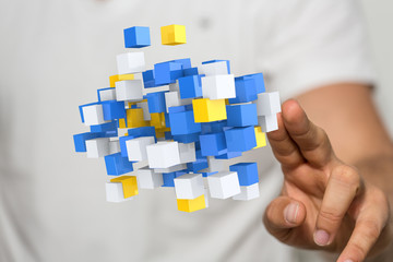 using cloud technology to send and receive files.